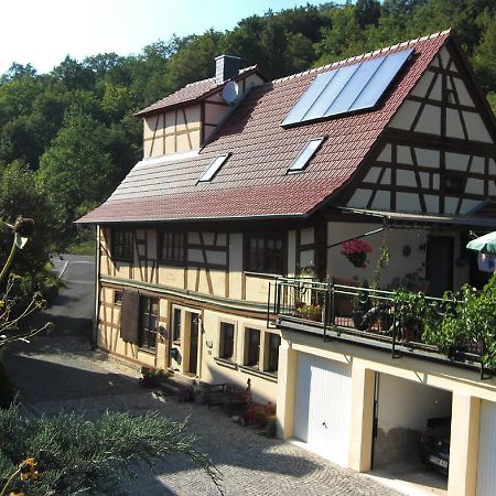 Ferienwohnung Kluepfelsmuehle Schonungen Exteriör bild
